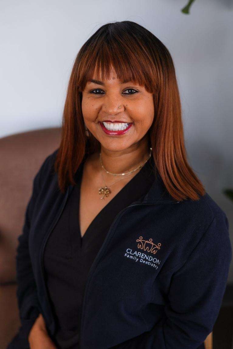 Mekedes, dental assistant at Clarendon Family Dentistry